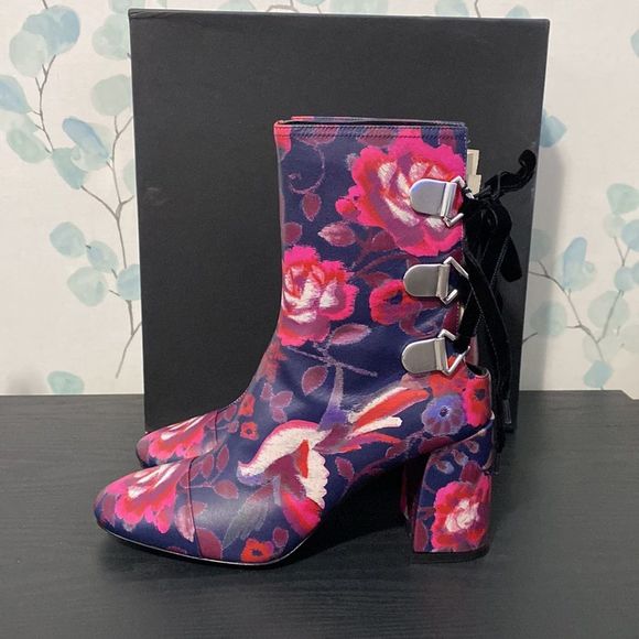 Coliac x Tanya Taylor Kimono Printed Marta Boot EU Size 38.5 (US Siz… - Picture 6 of 12